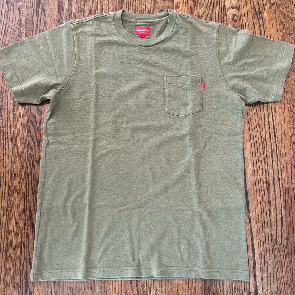 Supreme Green Short Sleeve Tee